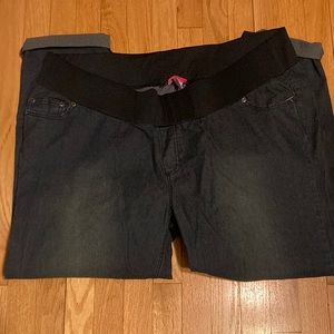 Plus Size elastic waistband denim NWOT